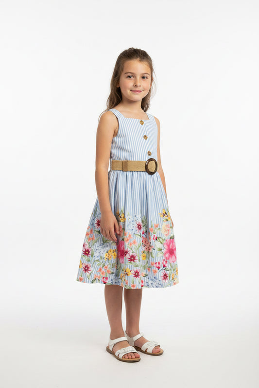 TAHARI GIRLS VESTIDO DE NIÑA