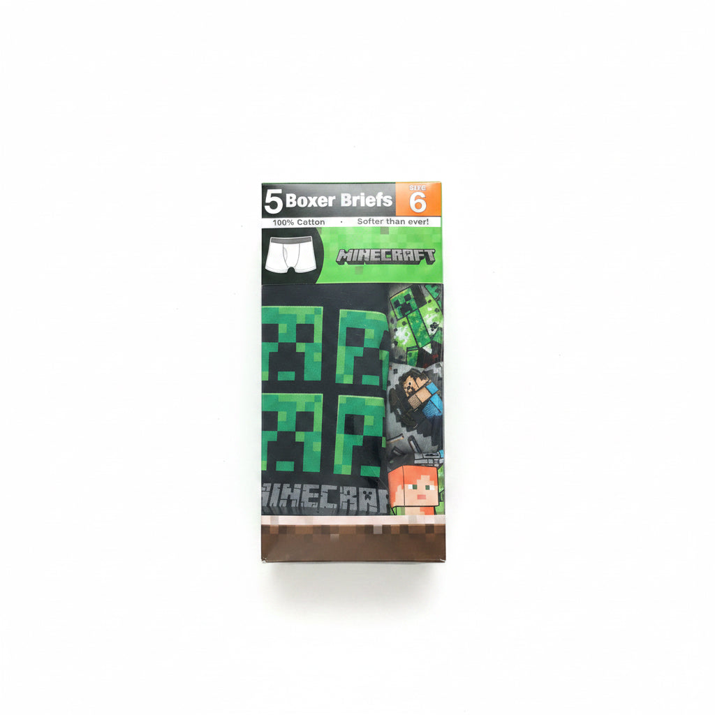 MINECRAFT BÓXER NIÑO