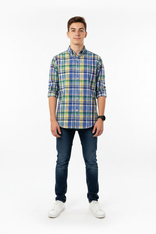 POLO RALPH LAUREN CAMISA MANGA LARGA JUVENIL