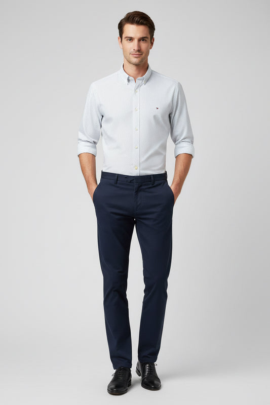 TOMMY HILFIGER VESTIR MANGA LARGA HOMBRE