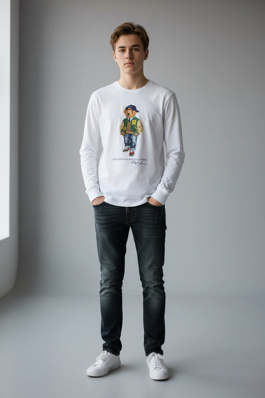 POLO RALPH LAUREN CAMISA MANGA LARGA JUVENIL