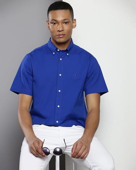TOMMY HILFIGER CAMISA DE VESTIR MANGA CORTA DE HOMBRE