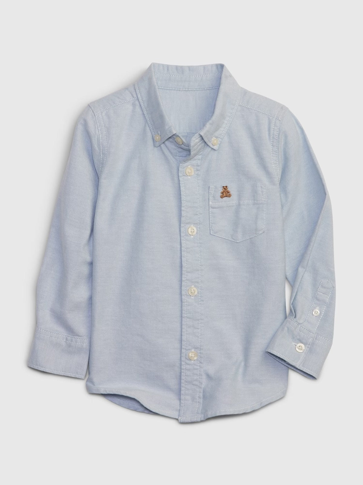 GAP Camisa Vestir Manga Larga de Niño