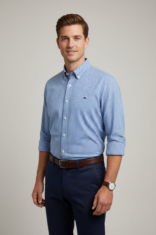 Camisa D HOMBREVINE YARD VINES