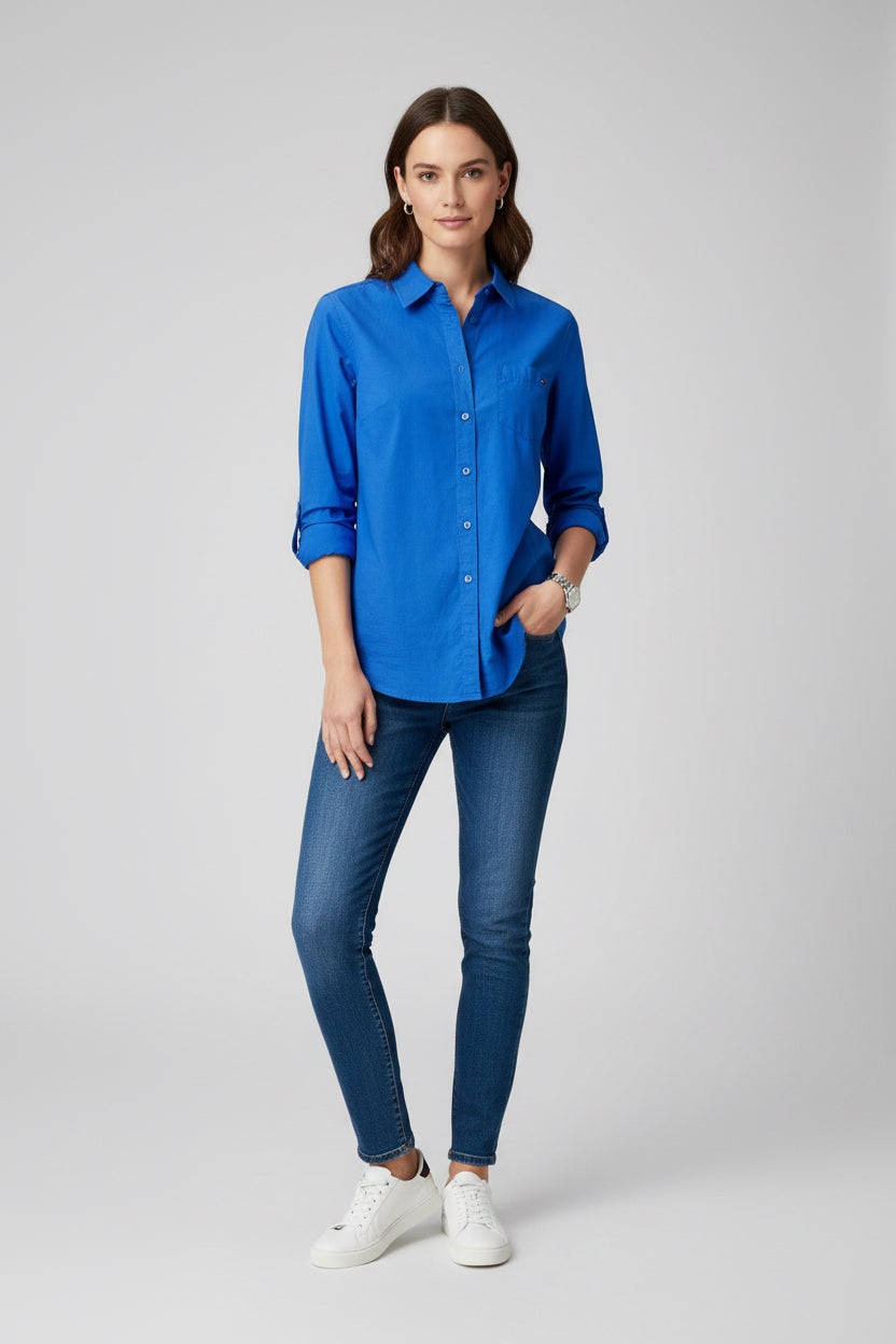 TOMMY HILFIGER CAMISA VESTIR MUJER