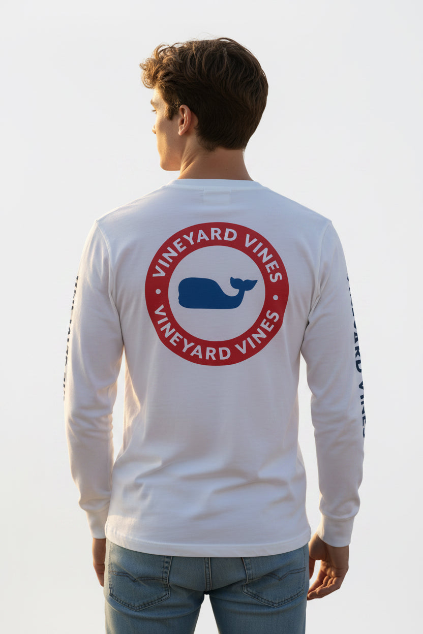 VINEYARD VINES CAMISA MANGA LARGA JUVENIL