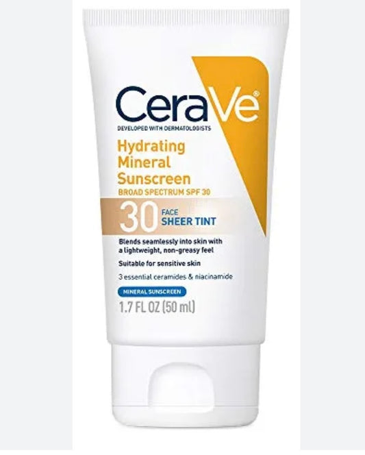 CERAVE Hydrating Mineral Sunscreen