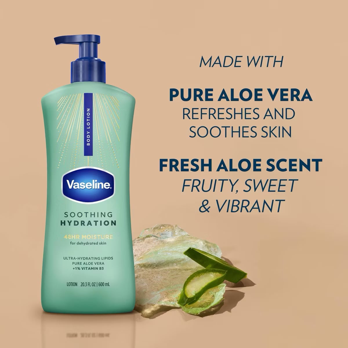 VASELINE SOOTHING HYDRATATION
