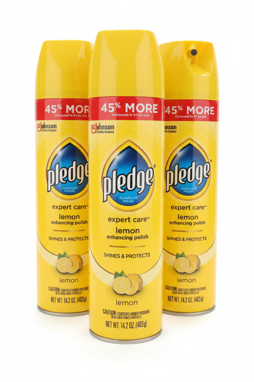 PLEDGE LEMON ENHANCING POLISH