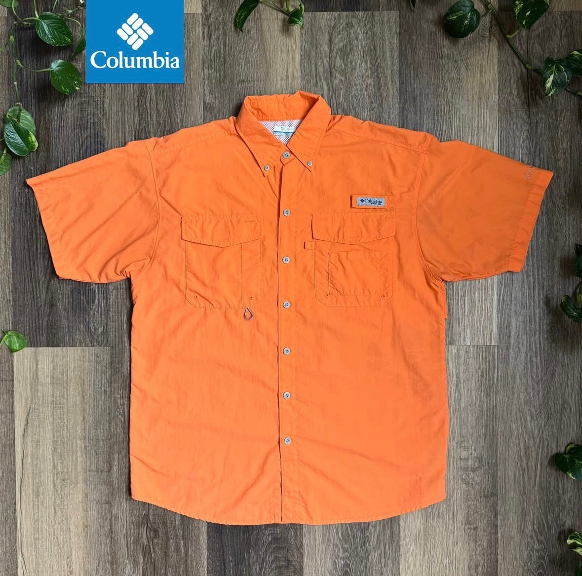 COLUMBIA VESTIR MANGA CORTA HOMBRE