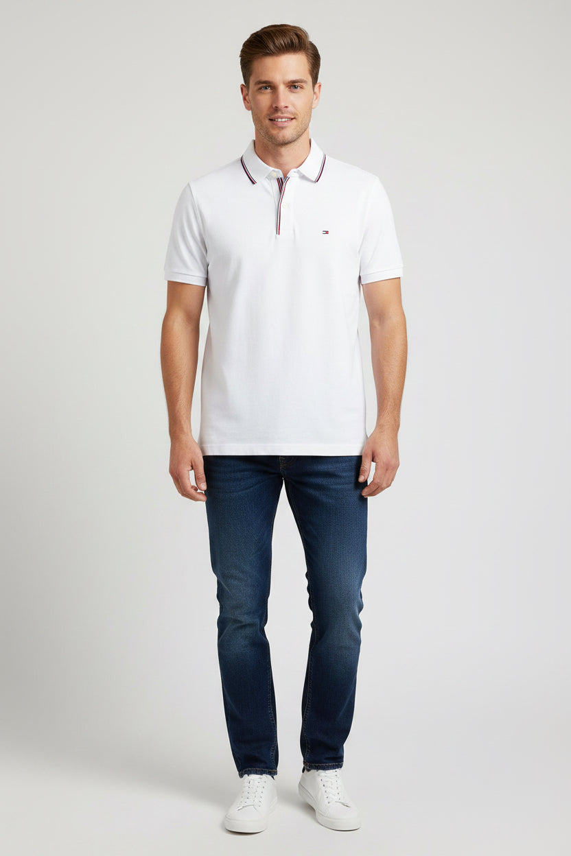 TOMMY HILFIGER CAMISA TIPO POLO DE HOMBRE