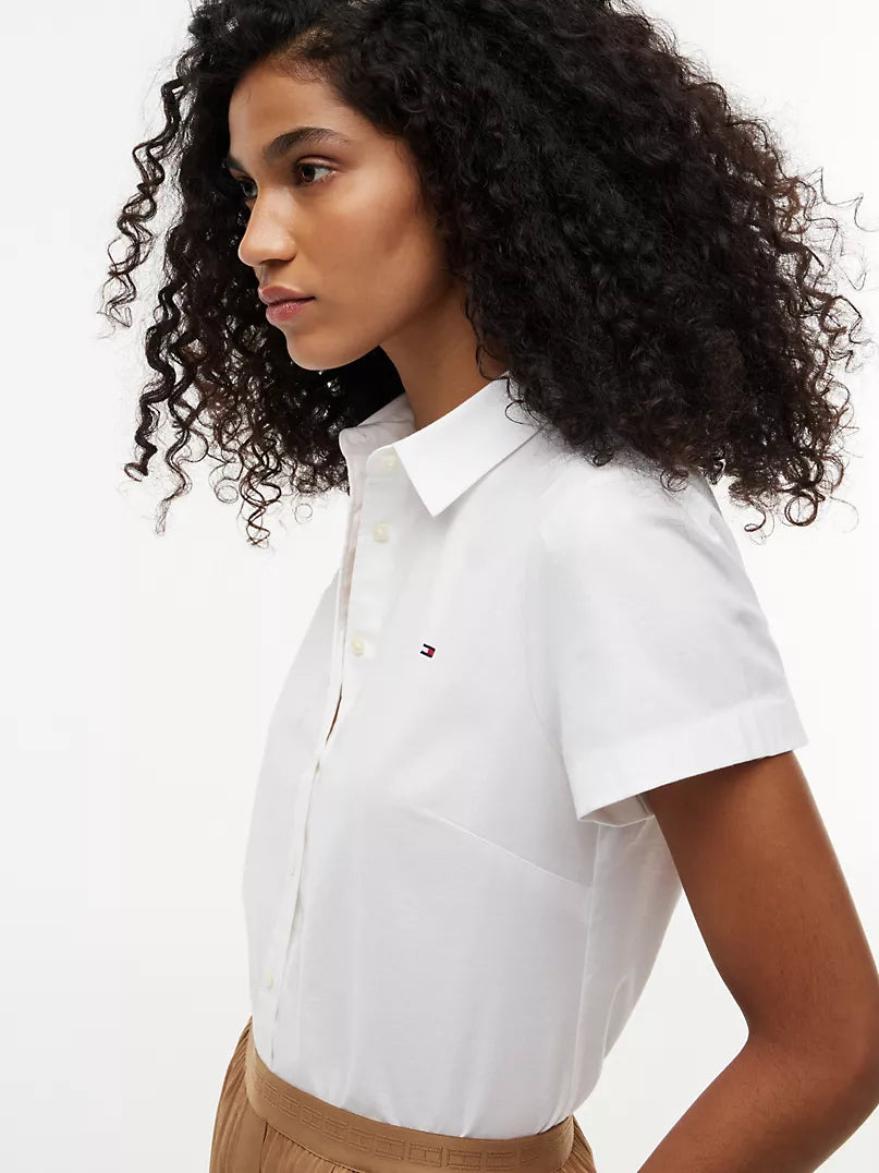 TOMMY HILFIGER VESTIR MANGA CORTA MUJER