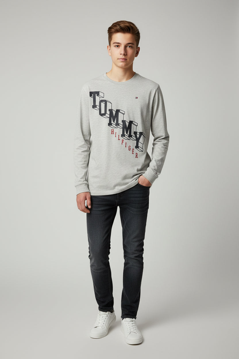 TOMMY HILFIGER CAMISA MANGA LARGA JUVENIL