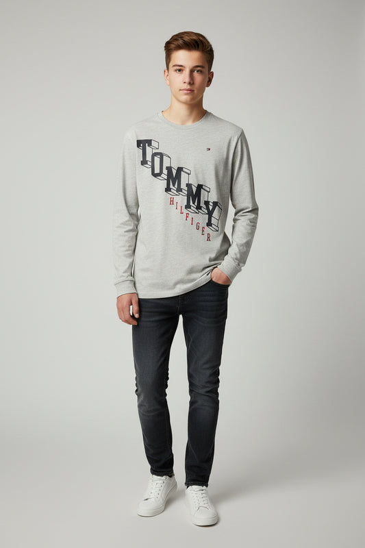 TOMMY HILFIGER CAMISA MANGA LARGA JUVENIL