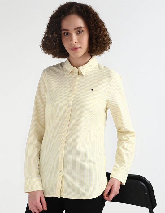 TOMMY HILFIGER CAMISA DE MUJER MANGA LARGA