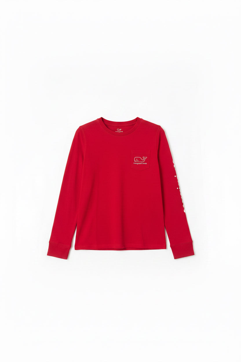 VINEYARD VINES CAMISA MANGA LARGA DE NIÑO
