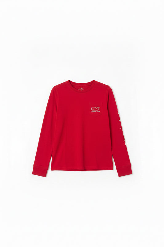 VINEYARD VINES CAMISA MANGA LARGA DE NIÑO