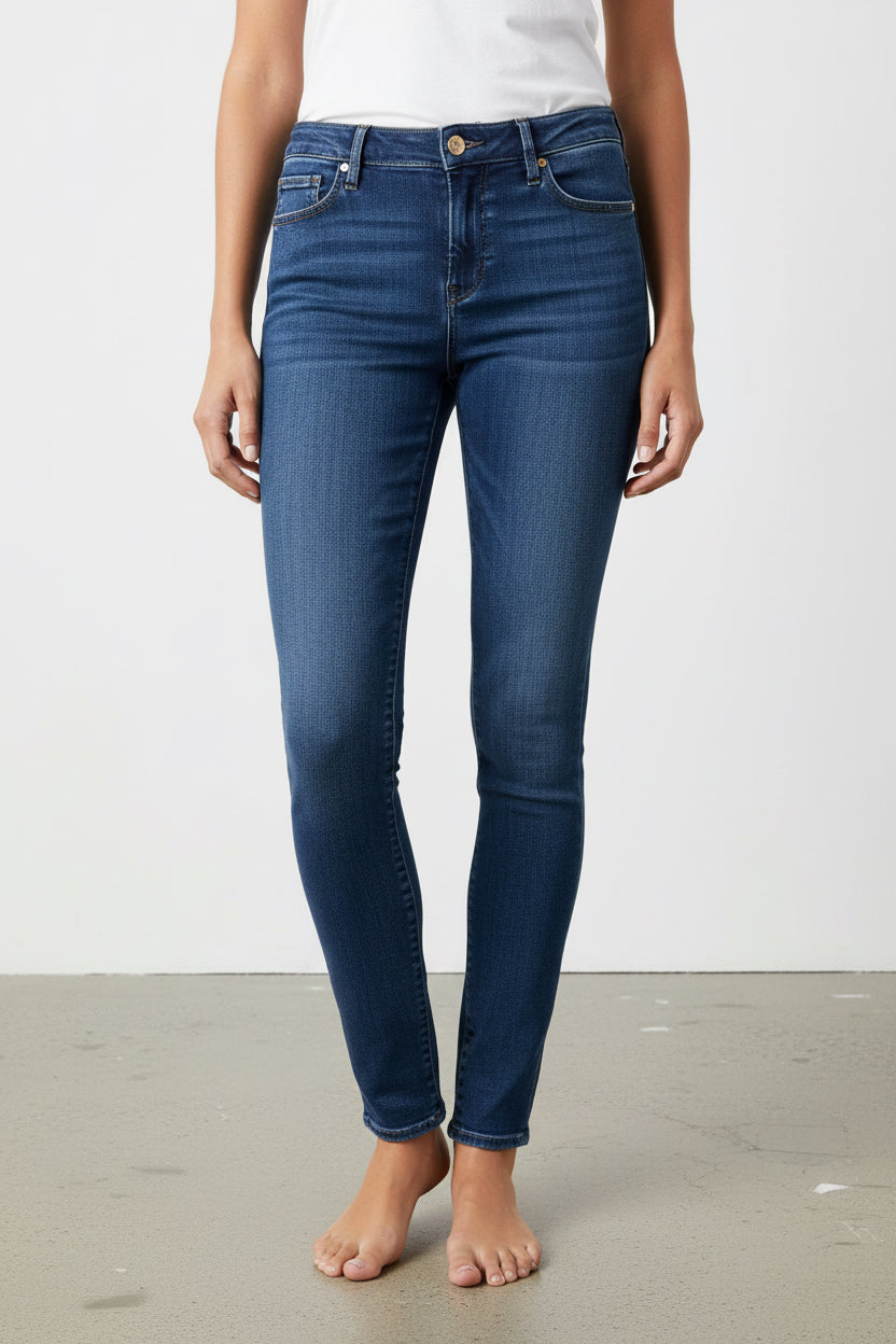 EXPRESS SKINNY MID RISE JEANS DE MUJER