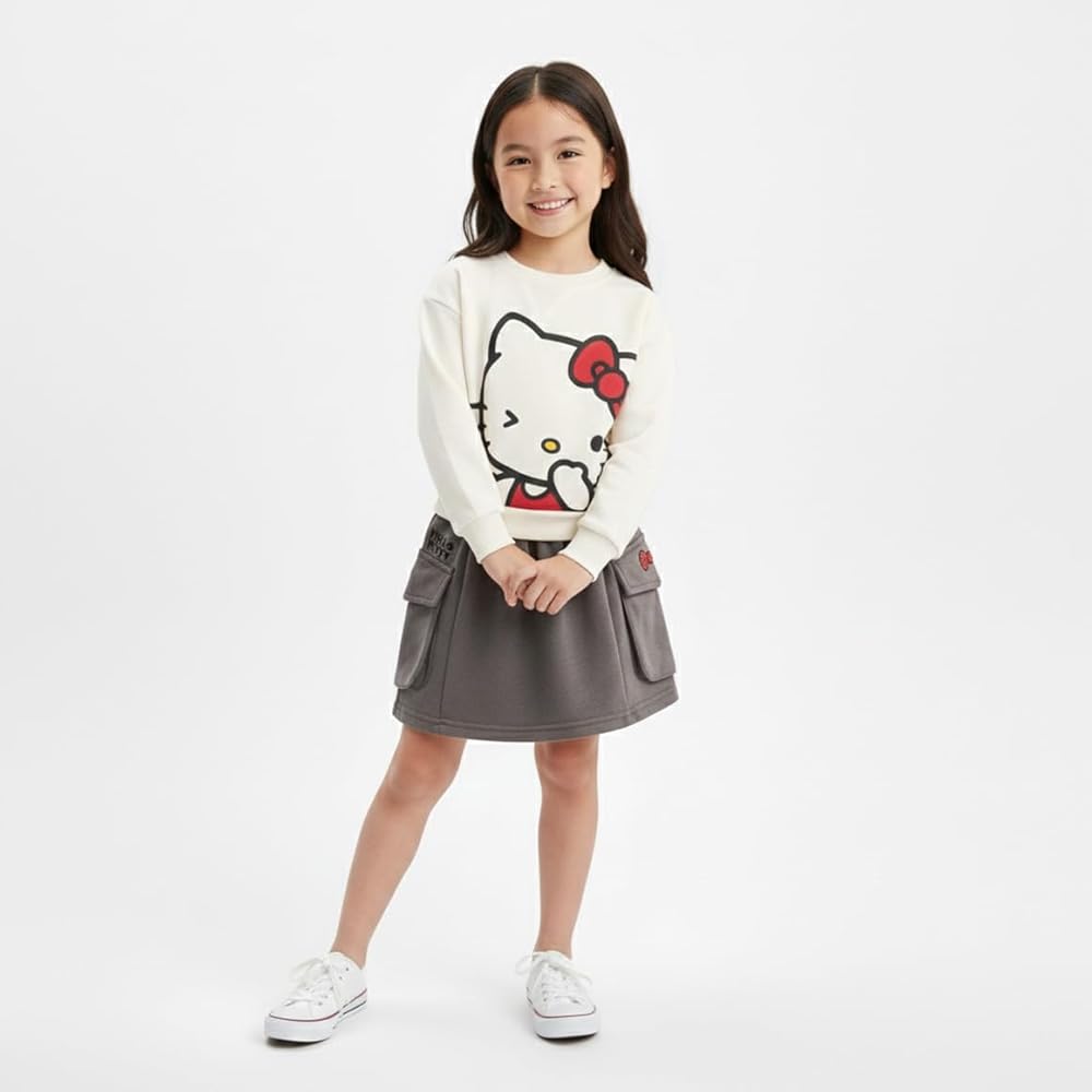 HELLO KITTY CONJUNTO DE NIÑA