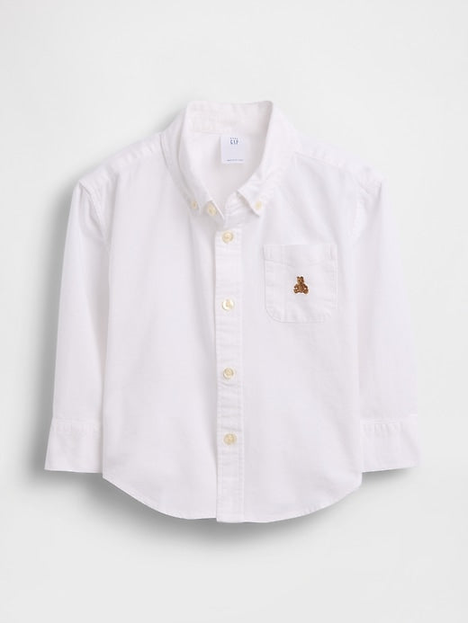 GAP Camisa de Vestir Manga Larga de Niño