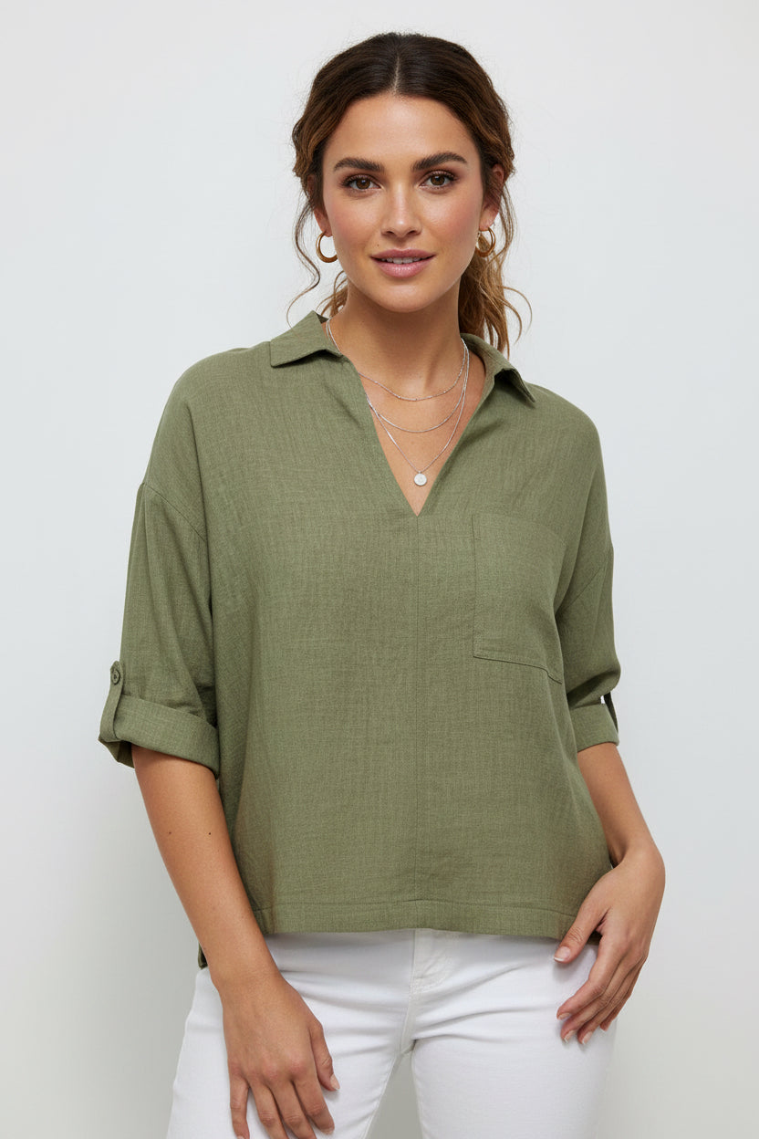 MAX STUDIO BLUSA DE MUJER
