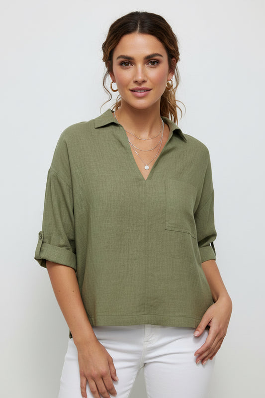 MAX STUDIO BLUSA DE MUJER