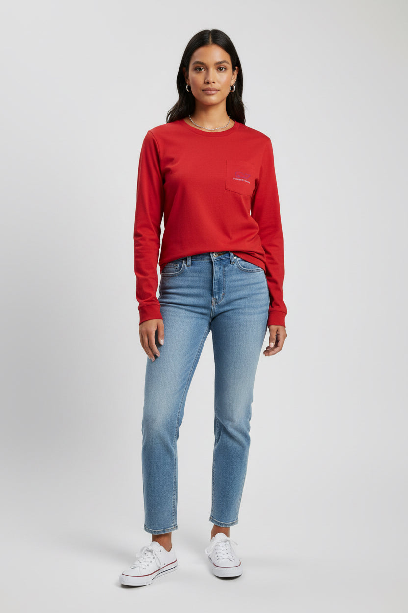 VINEYARD VINES CAMISA MANGA LARGA  MUJER