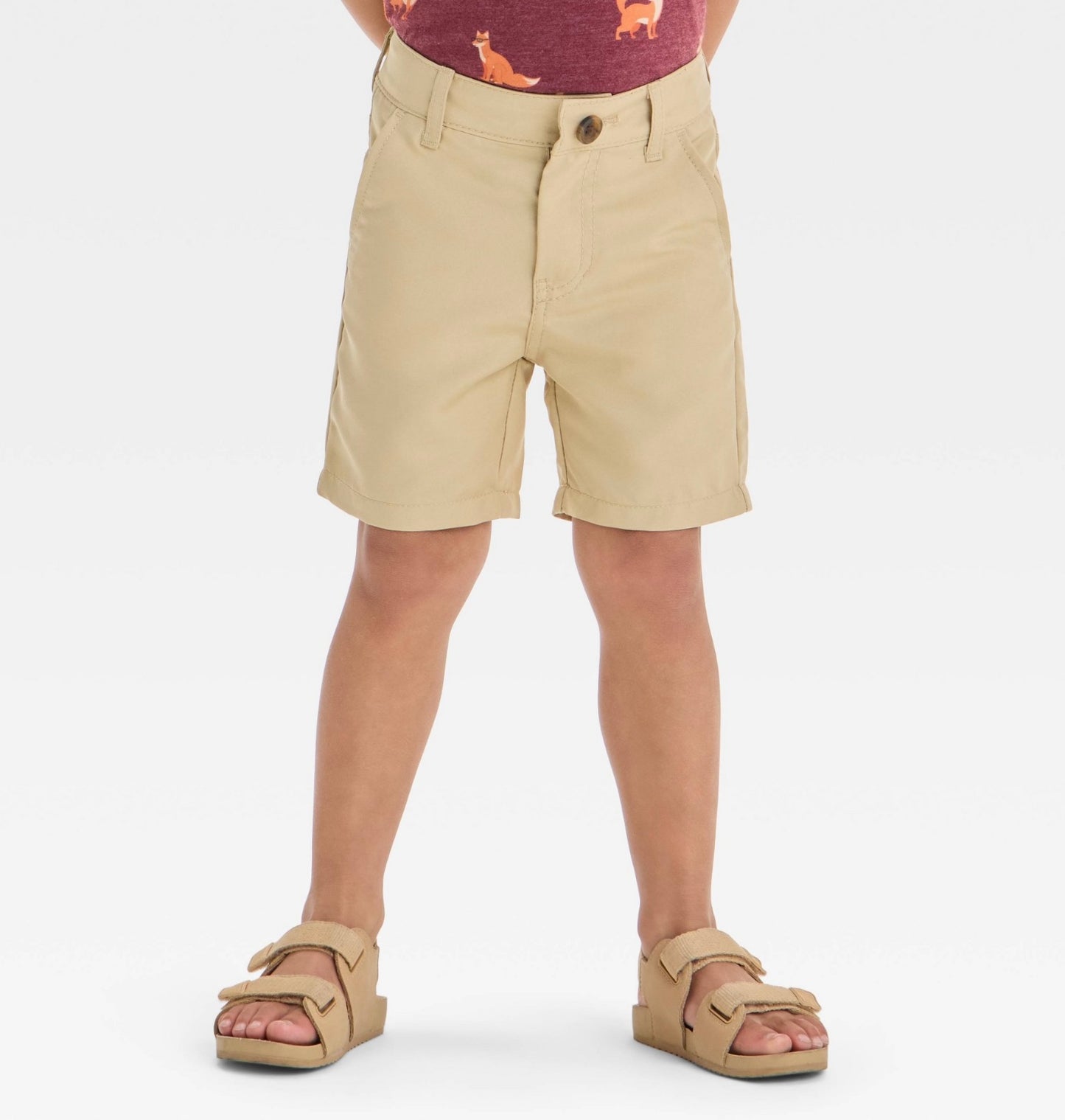 CAT & JACK FLAT-FRONT SHORTS