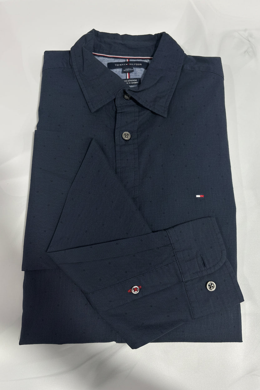 TOMMY HILFIGER VESTIR MANGA LARGA