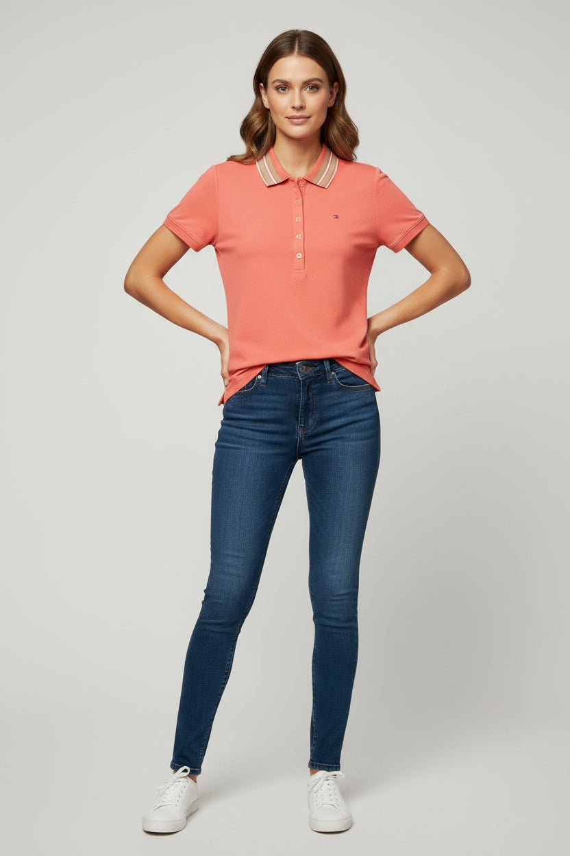 TOMMY HILFIGER  TIPO POLO MUJER