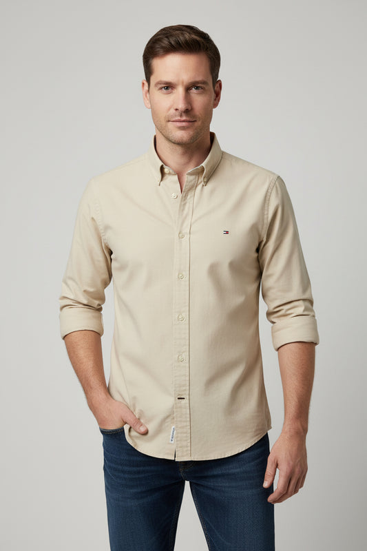 TOMMY HILFIGER CAMISA VESTIR MANGA LARGA DE HOMBRE