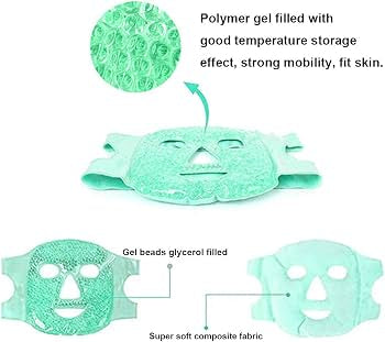 HOT + COLD GEL FACE MASK
