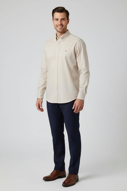TOMMY HILFIGER CAMISA DE VESTIR DE HOMBRE MANGA LARGA