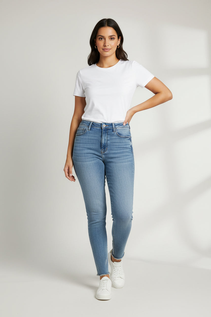 EXPRESS SKINNY HIHG RISE JEANS DE MUJER