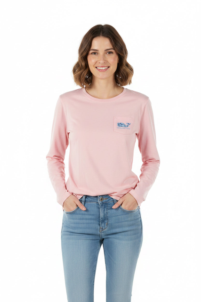 VINEYARD VINES  CAMISA MANGA LARGA MUJER