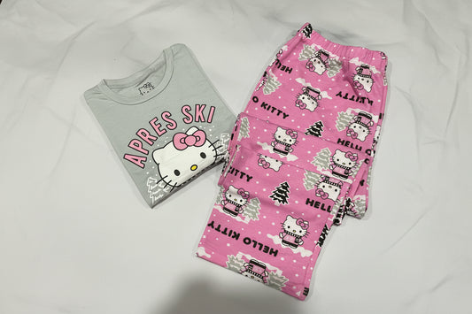 HELLO KITTY PIJAMA DE MUJER