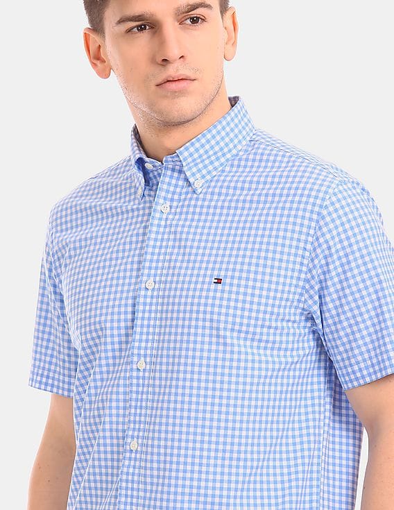 TOMMY HILFIGER VESTIR MANGA CORTA HOMBRE