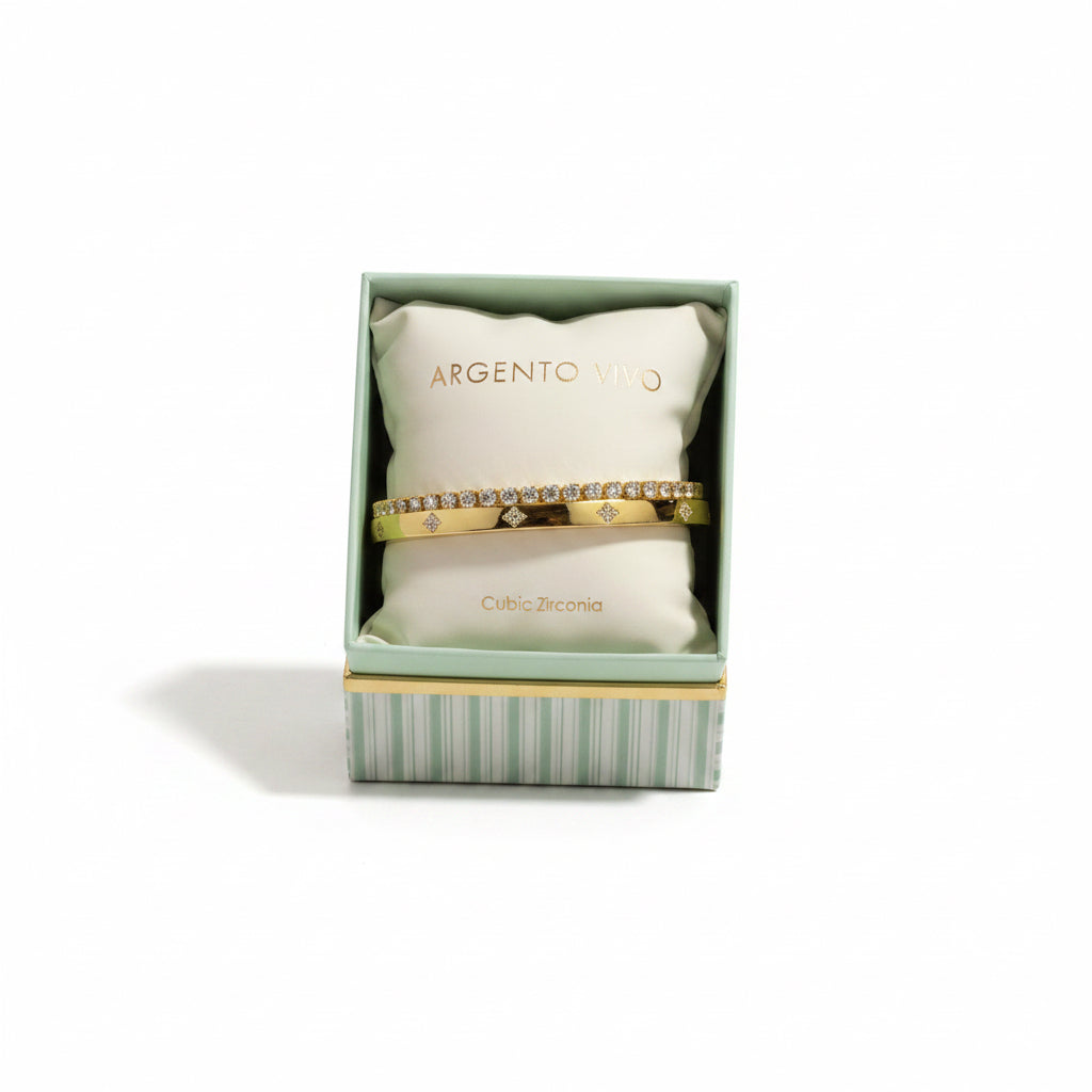 PULSERA DE MANO DE MUJER ARGENTO VIVO
