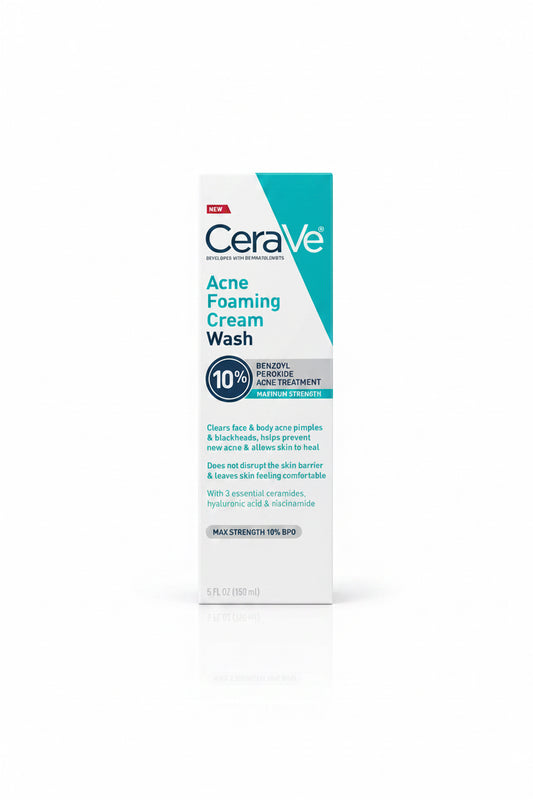 CERAVE ACNÉ FOAMING CREAM WASH