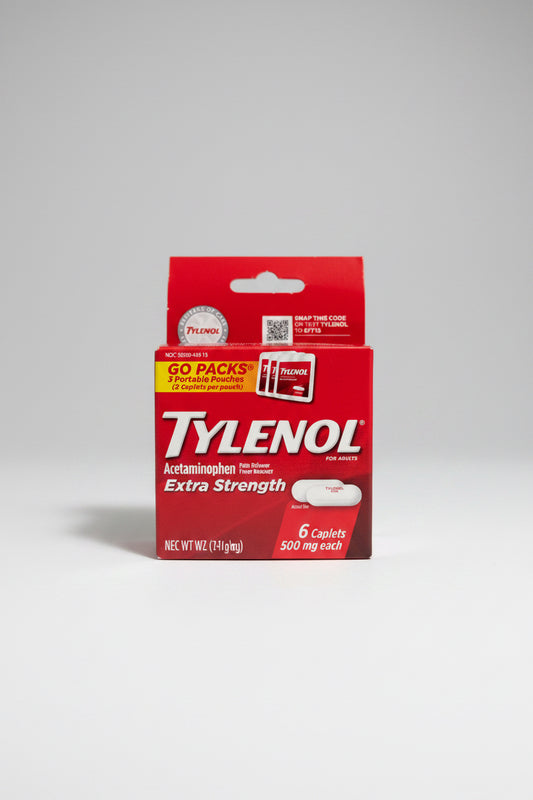 TYLENOL EXTRA STRENGTH CAPLETS