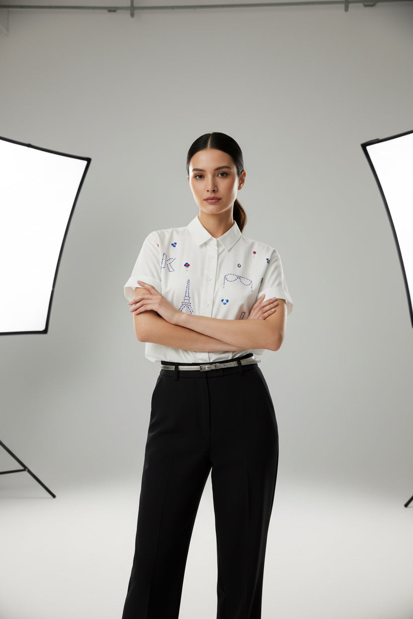 KARL LAGERFELD CAMISA DE MUJER