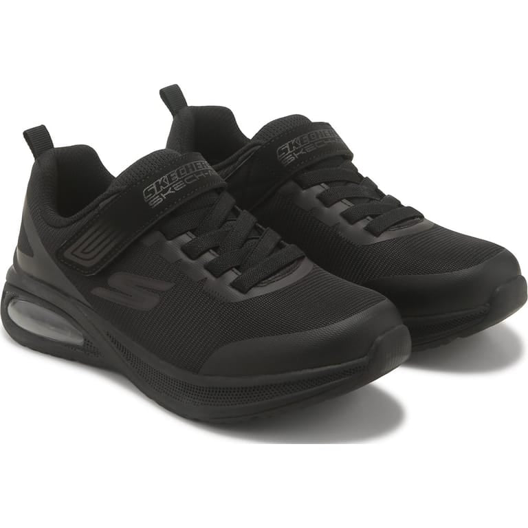 TENIS SKECHER DE NIÑO NEGROS