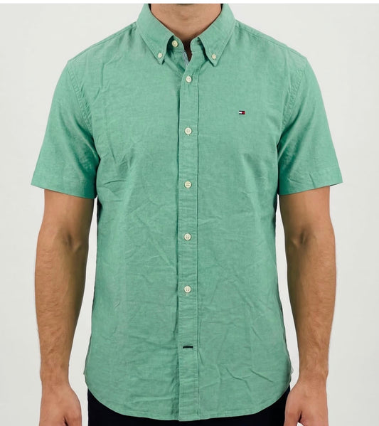 TOMMY HILFIGER CAMISA DE VESTIR MANGA CORTA DE HOMBRE