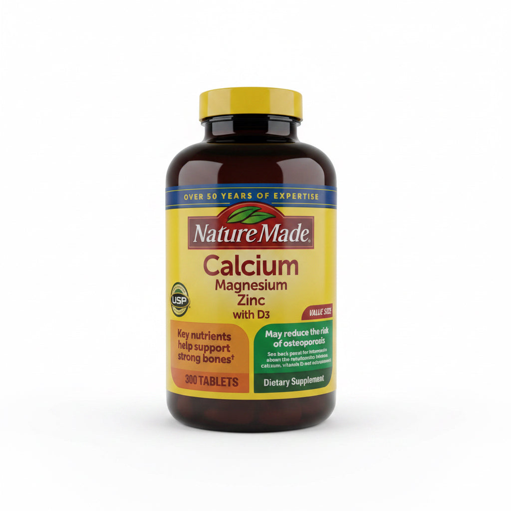 NATURE MADE CALCIUM MAGNESIUM ZINC WITH D3