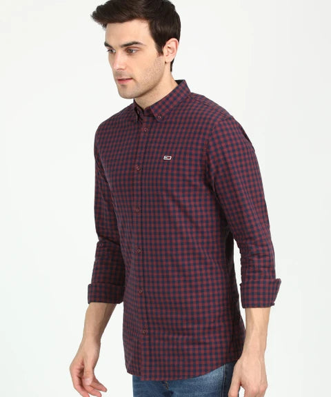 TOMMY HILFIGER  VESTIR MANGA  LARGA HOMBRE