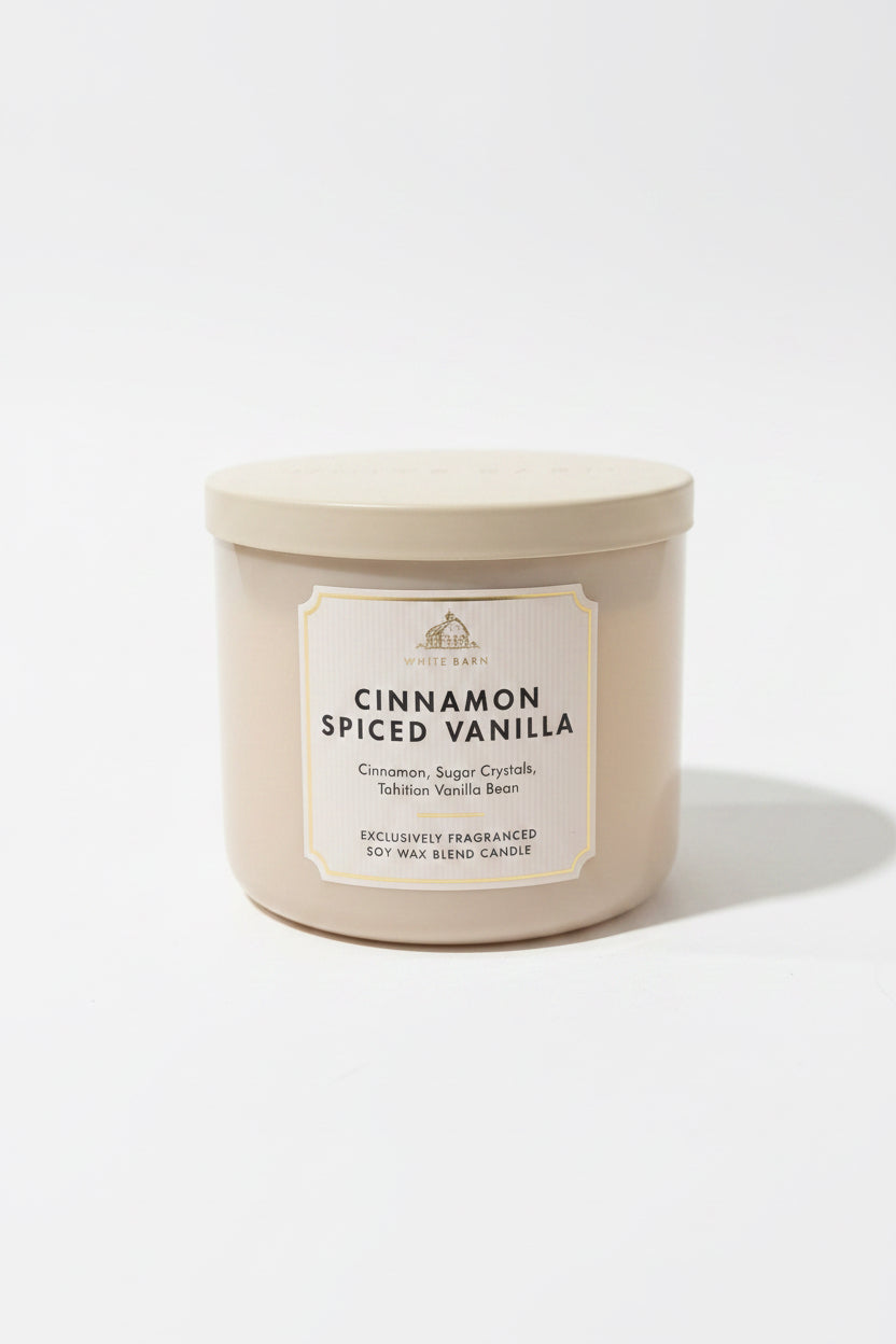 VELA AROMATICA WHITE BARN / BATH & BODY WORKS