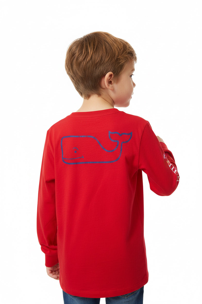 VINEYARD VINES CAMISA MANGA LARGA JUVENIL