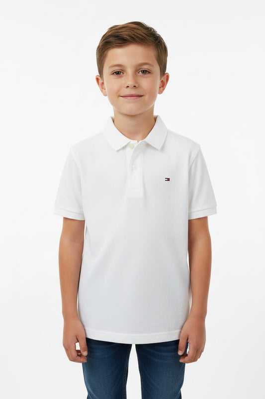TOMMY HILFIGER CAMISA TIPO POLO DE NIÑO