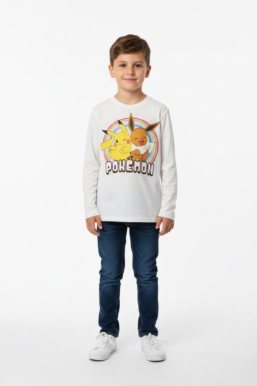 POKÉMON CAMISA MANGA LARGA DE NIÑO