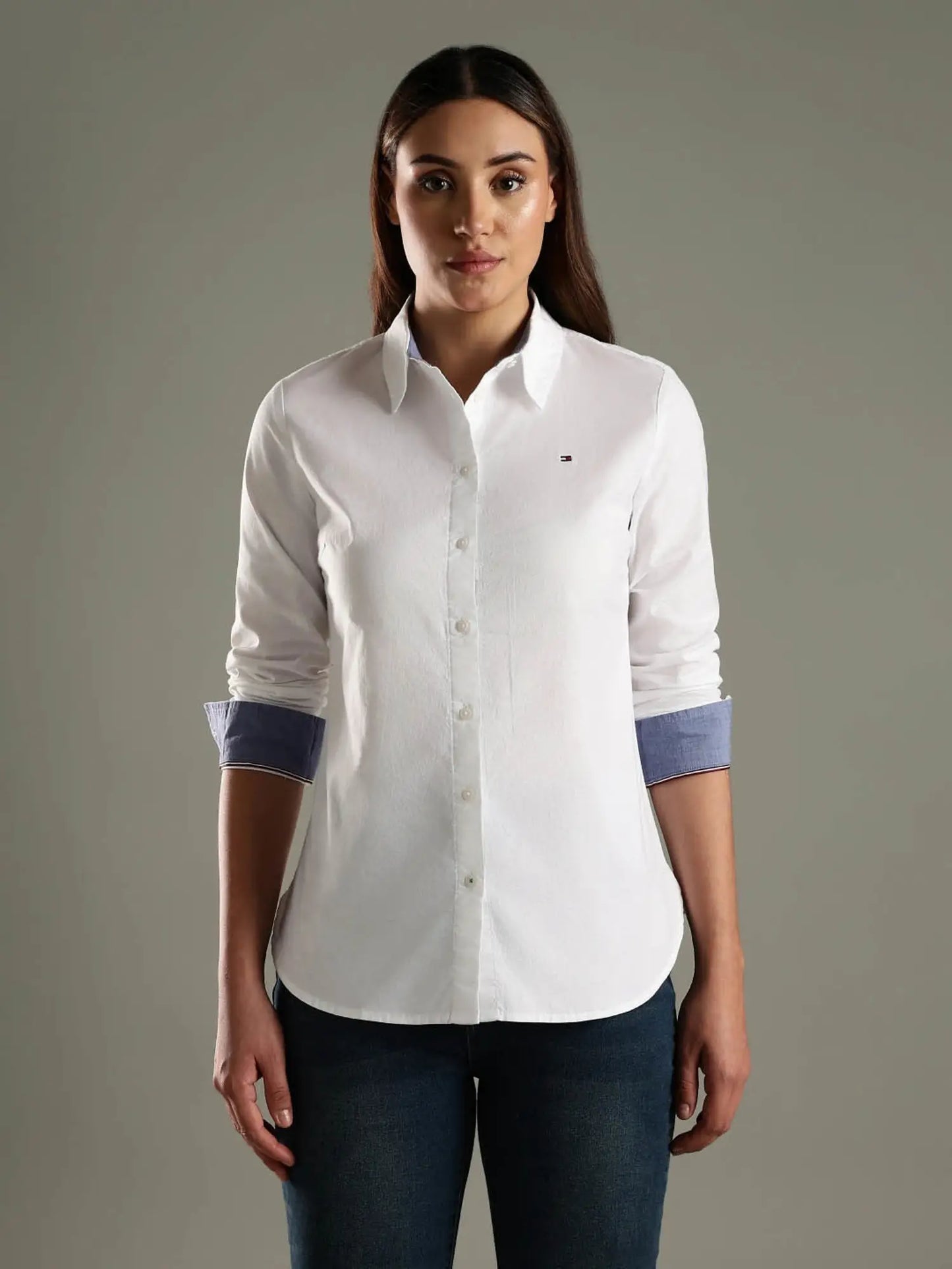 CAMISA VESTIR TOMMY MUJER